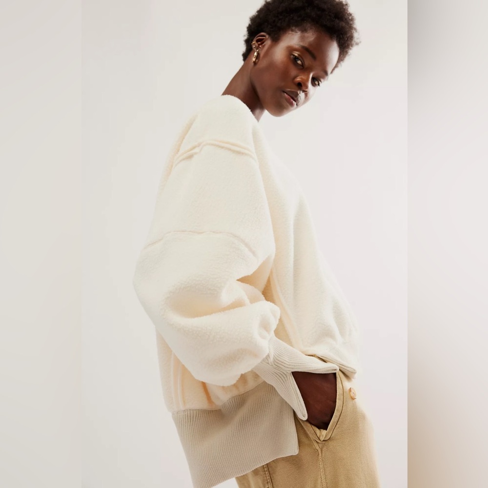 🎉LAST PIECE🎉Free People We The Free Cozy Camden Sweatshirt - Picture 6 of 10